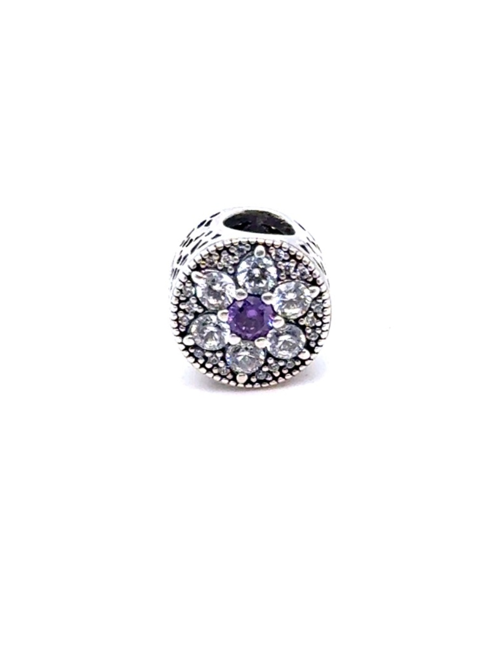 Pandora Sparkling Forget Me‎ Not Flower Charm